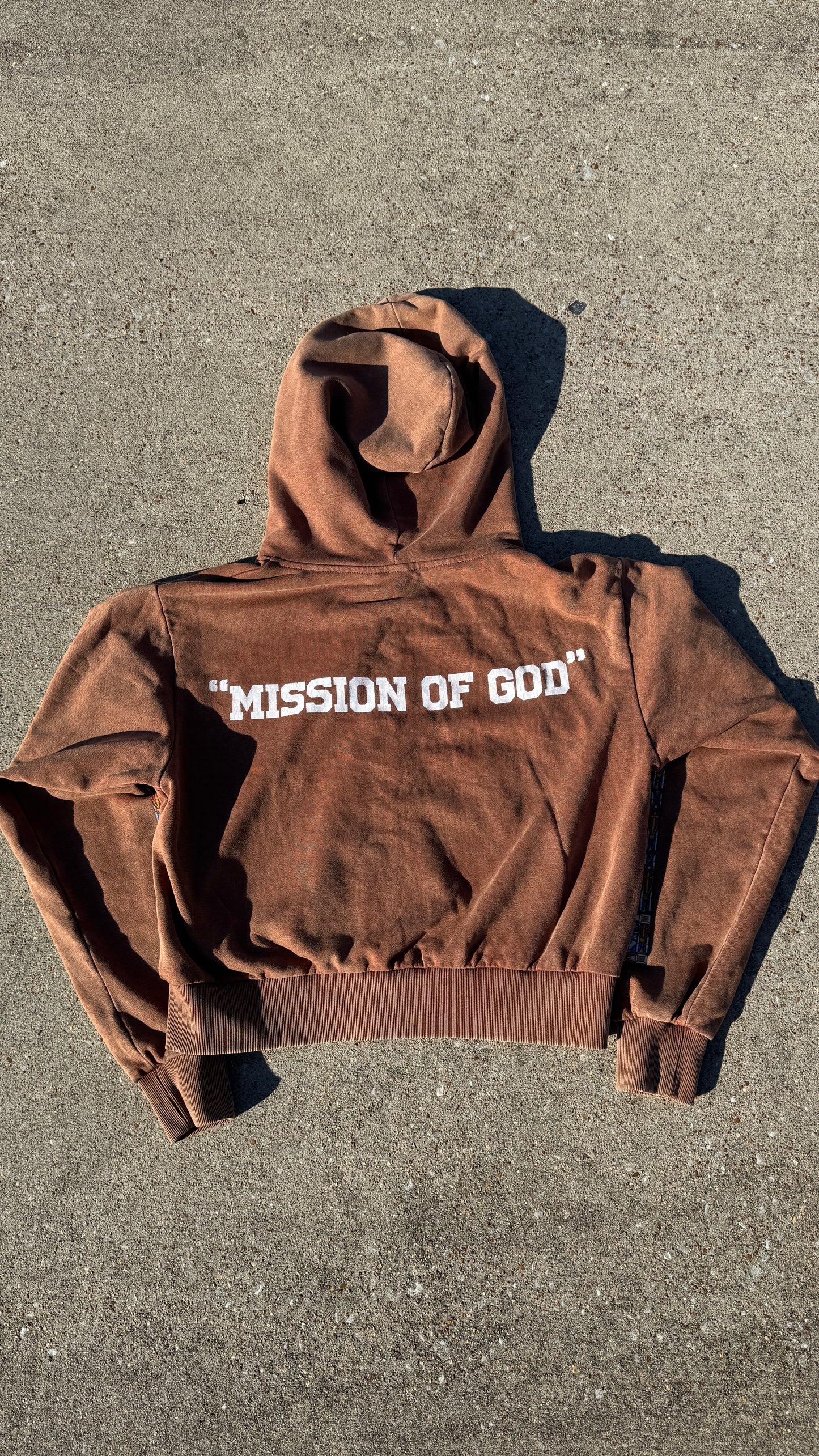 Brown Missio Deí Hoodie