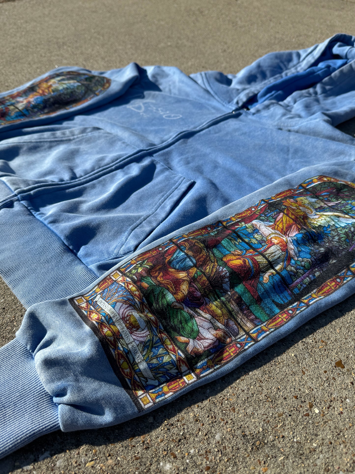 Blue Missio Deí Hoodie