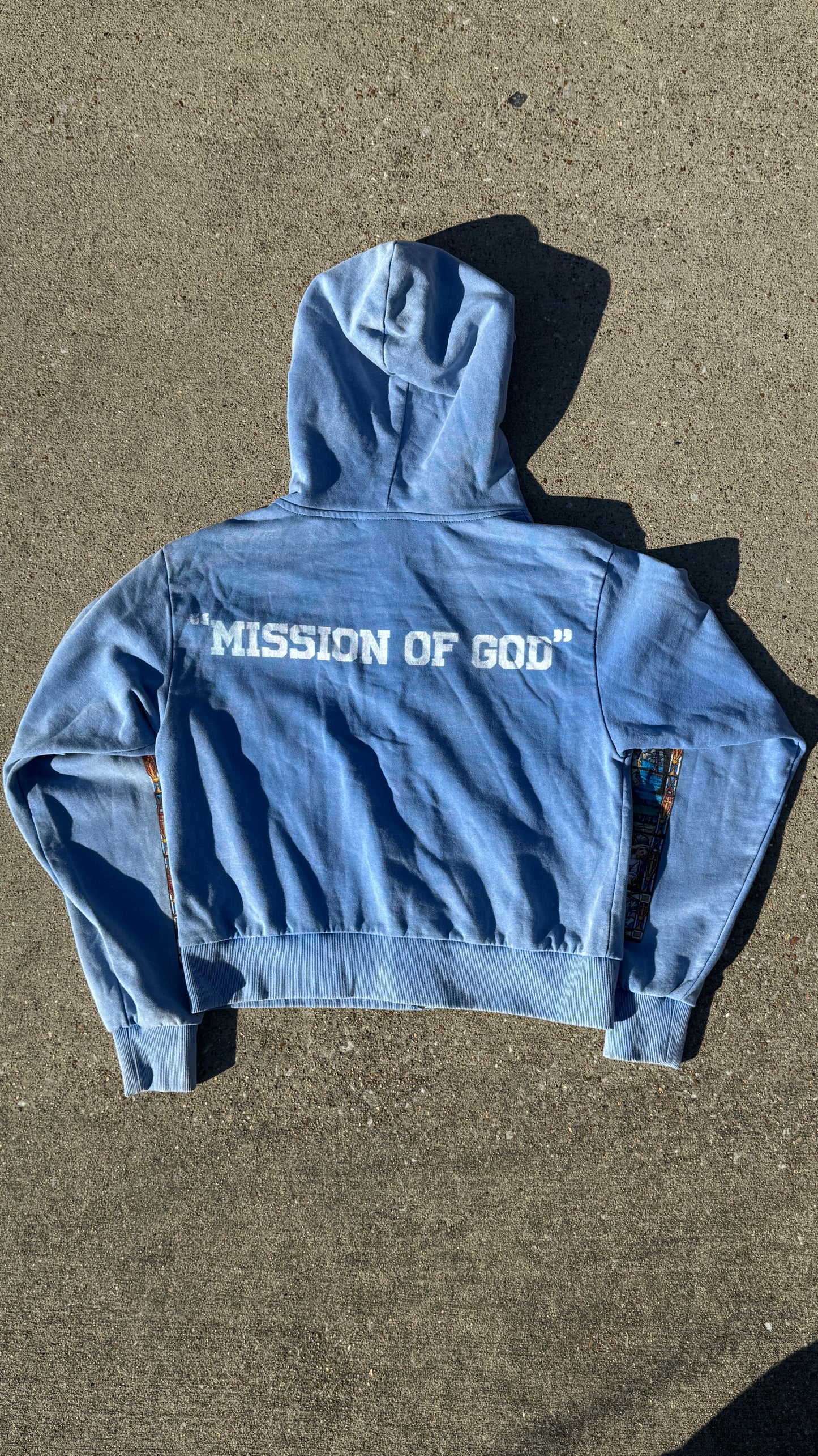 Blue Missio Deí Hoodie